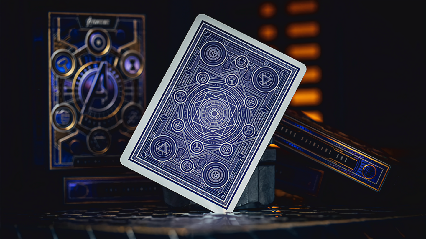 Avengers: Infinity Saga Red, Purple, Green by theory11 : Playing cards, Poker, Magic, Cardistry, Singapore