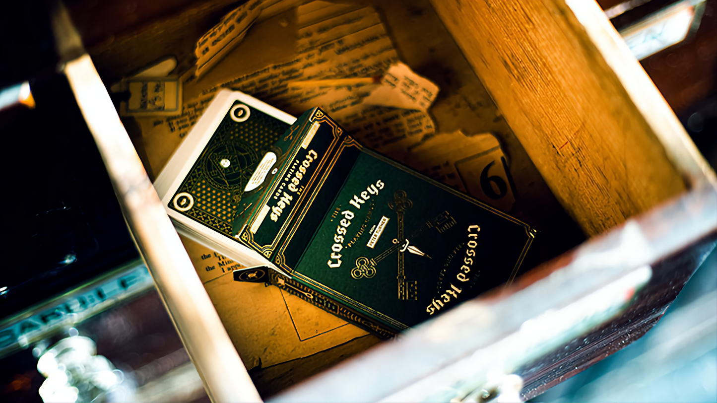 Crossed Keys v2 (Marked) by Ellusionist : Playing Cards ,Poker ,Magic ,Cardistry, Singapore