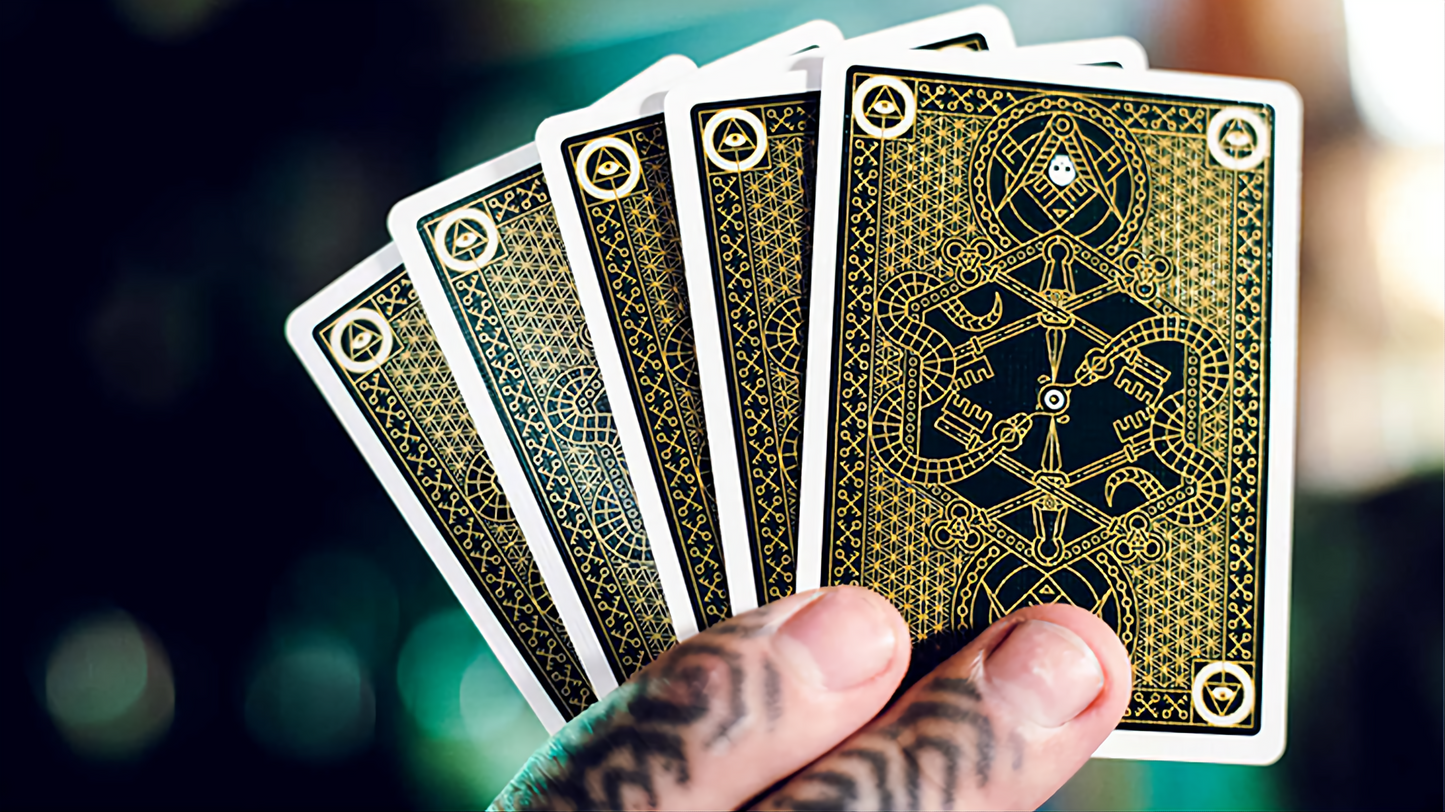 Crossed Keys v2 (Marked) by Ellusionist : Playing Cards ,Poker ,Magic ,Cardistry, Singapore