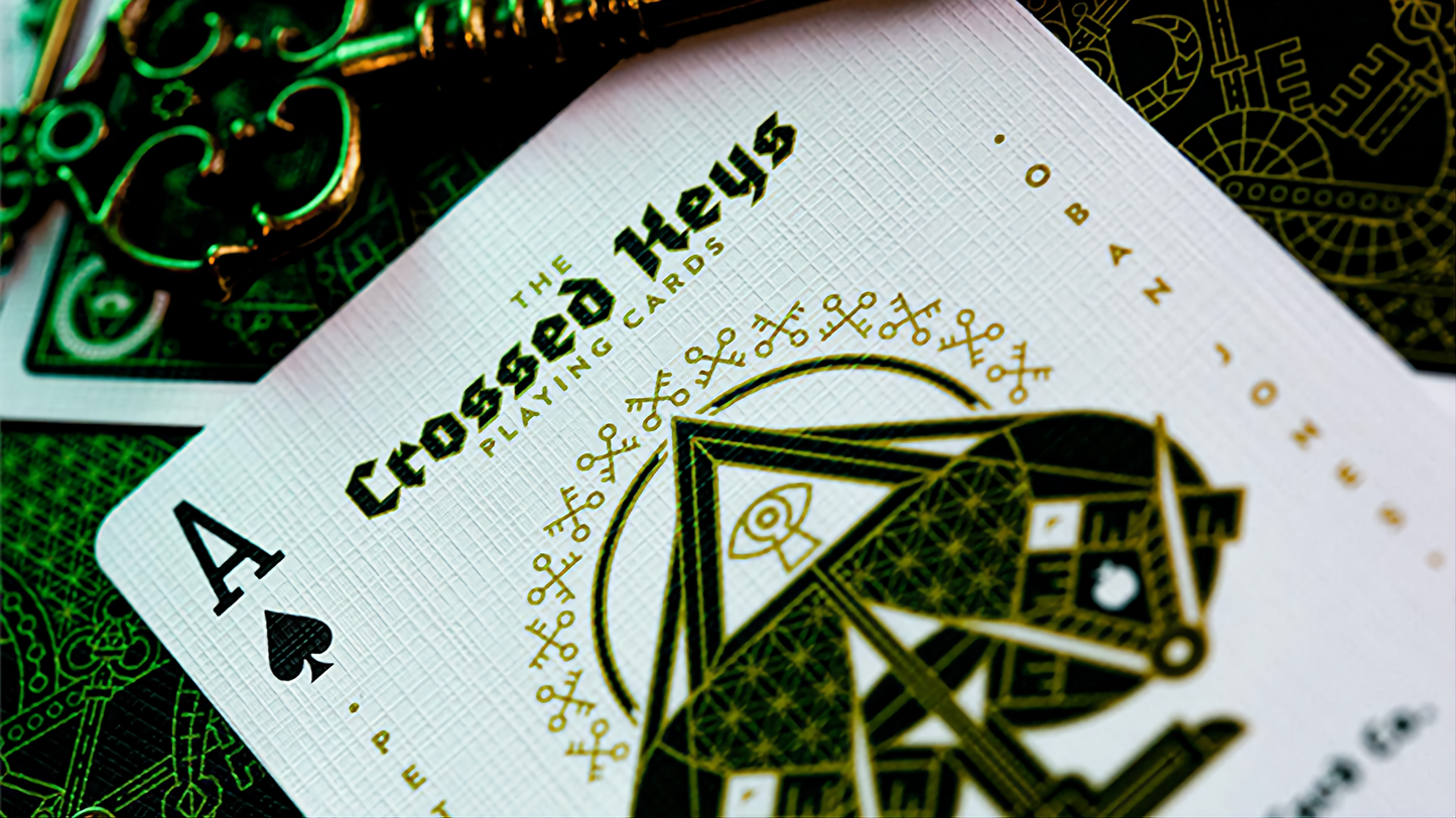 Crossed Keys v2 (Marked) by Ellusionist : Playing Cards ,Poker ,Magic ,Cardistry, Singapore