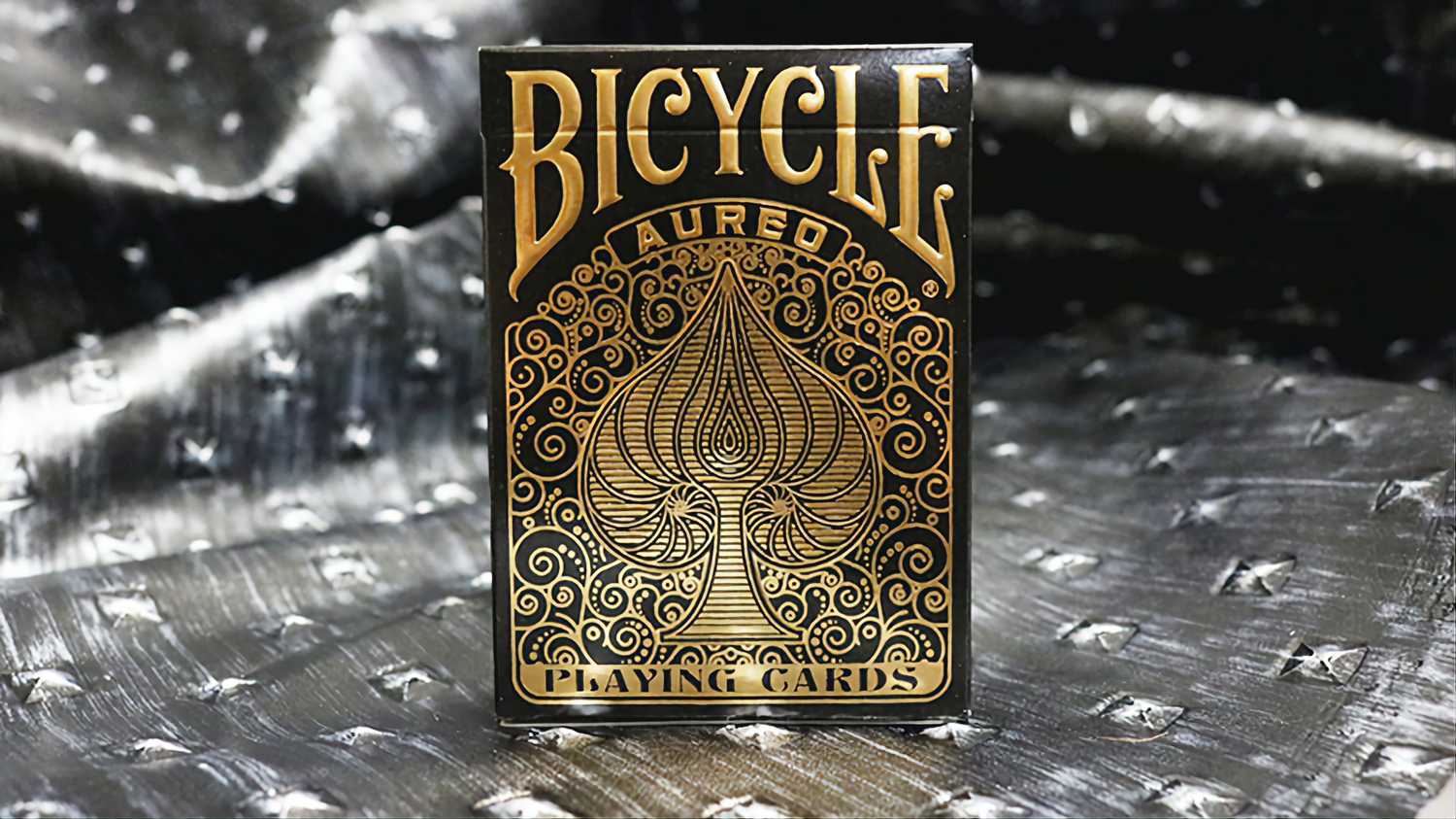 Bicycle Aureo Black Playing Cards, Poker, Magic, Cardistry, singapore