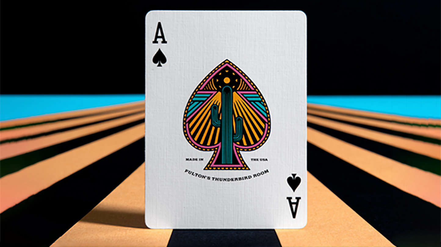 Ace Fulton's Thunderbird Room by Art of Play : Playing cards, Poker, Magic, Cardistry, Singapore