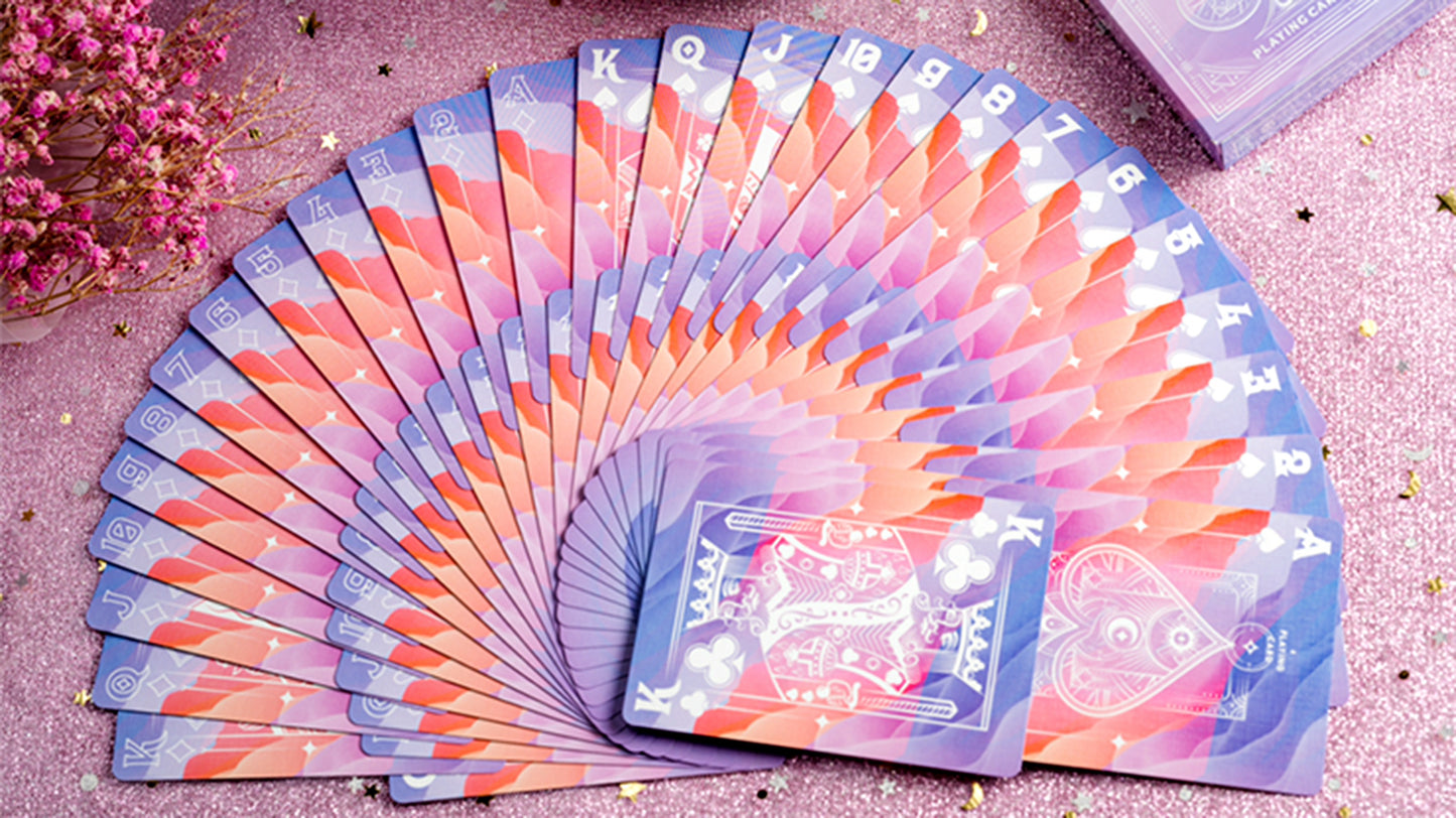 Solokid Rainbow Dream (Purple Blue) by Jiken & Jathan : Playing Cards, Poker, Magic, Cardistry, Singapore