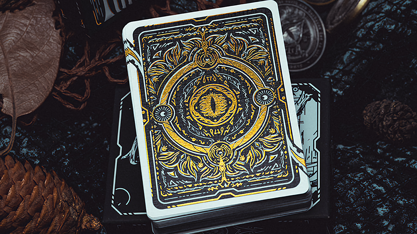 Words of Dragon Playing Cards by King Star
