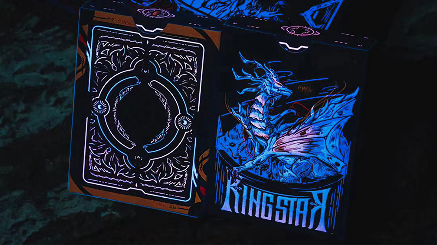 Words of Dragon Playing Cards by King Star