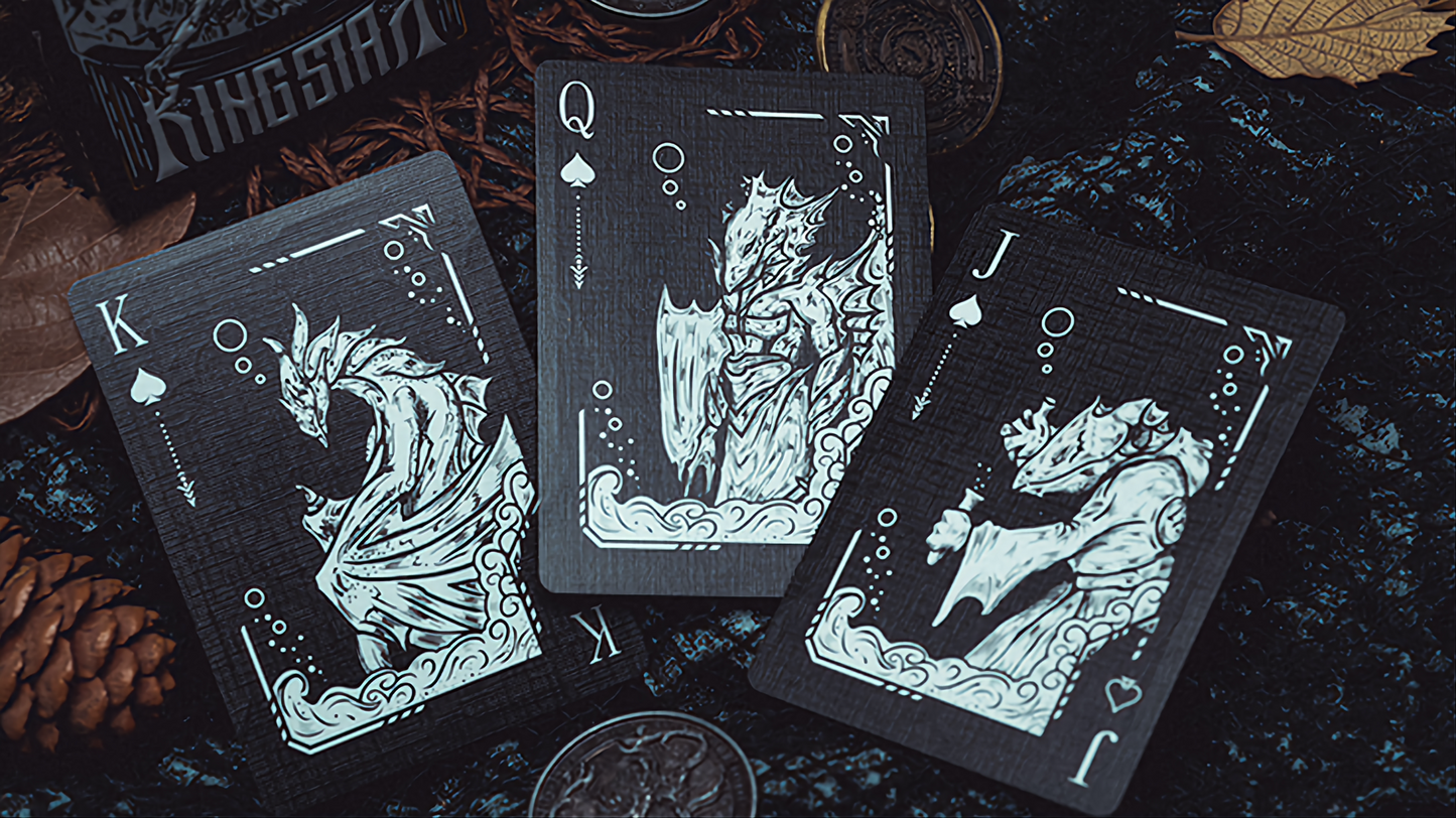 Words of Dragon Playing Cards by King Star