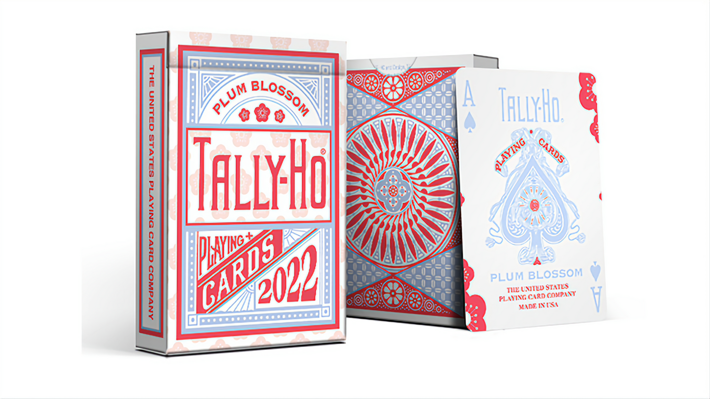 Tally-Ho Seasonal Flowers Playing Cards