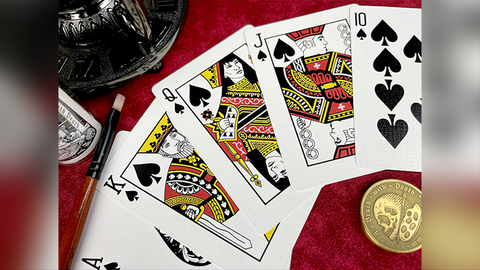 A Brush with Death by Dane Valnes : Playing cards, Poker, Magic, Cardistry, Singapore