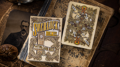 Sherlock Holmes v2 by Kings Wild Project : Playing Cards, Poker, Magic, Cardistry, Singapore