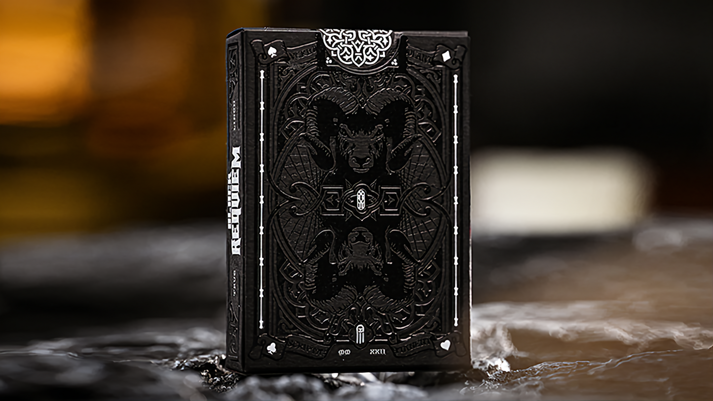 Black Requiem Playing Cards by Stockholm17