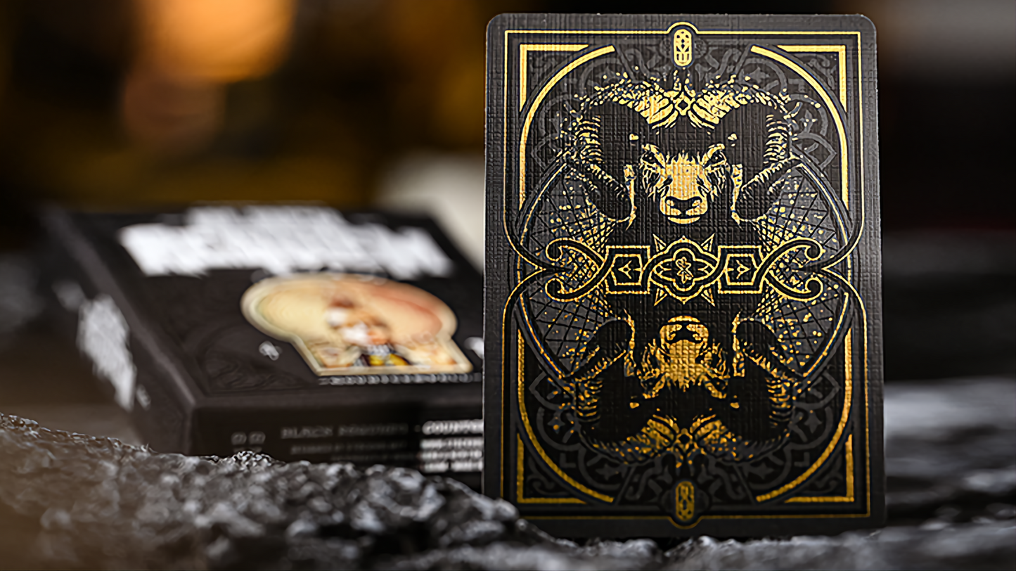 Black Requiem Playing Cards by Stockholm17