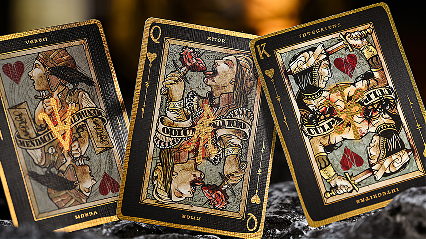 Black Requiem Playing Cards by Stockholm17