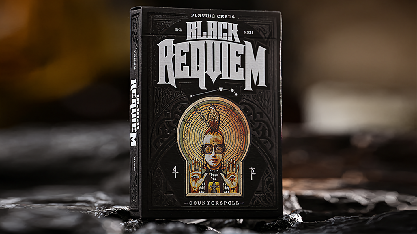 Black Requiem Playing Cards by Stockholm17