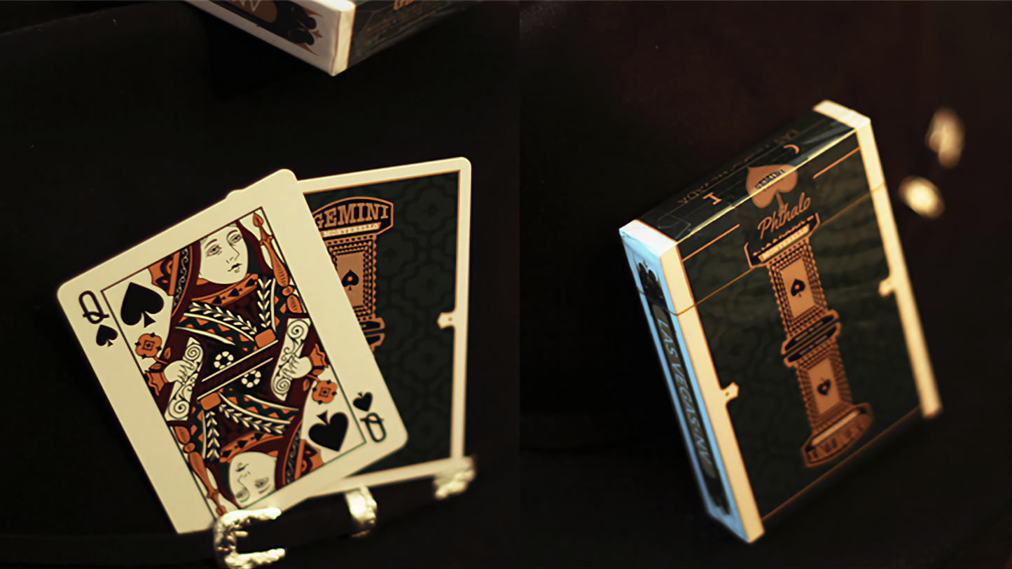 Gemini Casino Phthalo Green by Gemini : Playing Cards, Poker, Magic, Cardistry, Singapore
