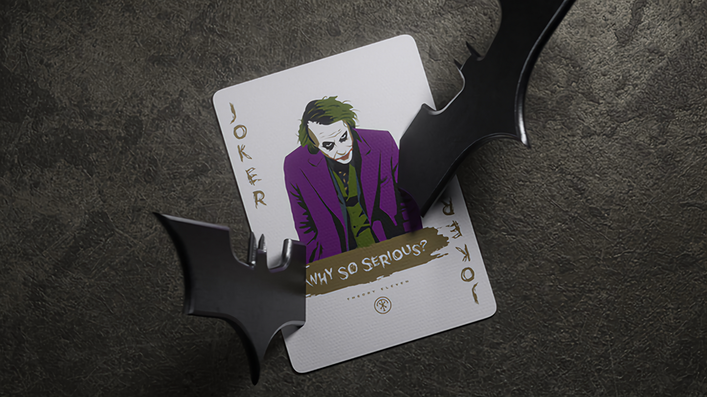 The Dark Knight x Batman by theory11 : Playing cards, Poker, Magic, Cardistry, Singapore