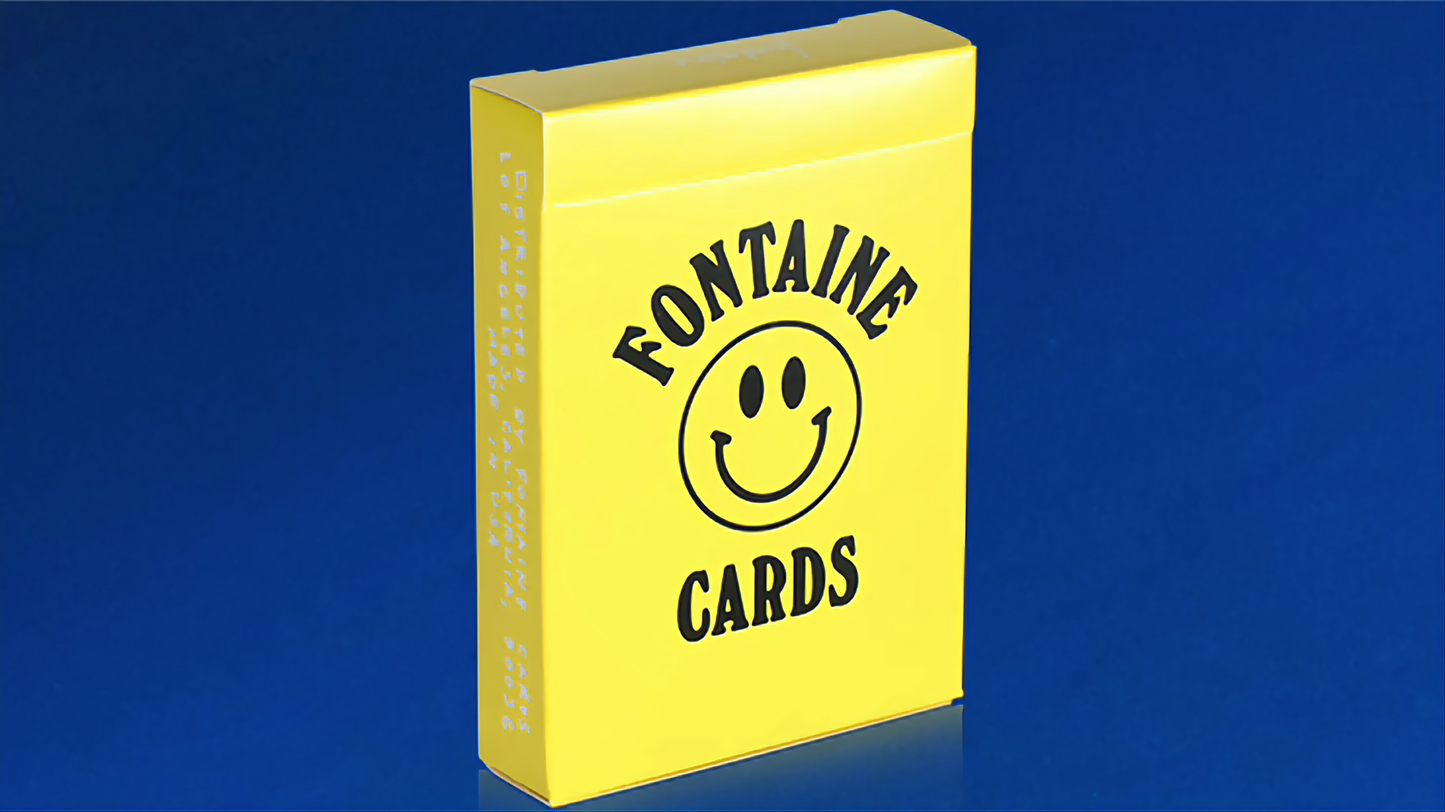 Fontaine Chinatown (Yellow) : Playing cards, Poker, Magic, Cardistry, Singapore
