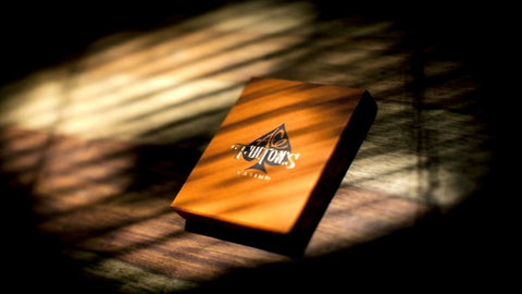 Ace Fulton's Casino, Vintage Back Orange by Dan & Dave : Playing Cards, Poker, Magic, Cardistry, Singapore