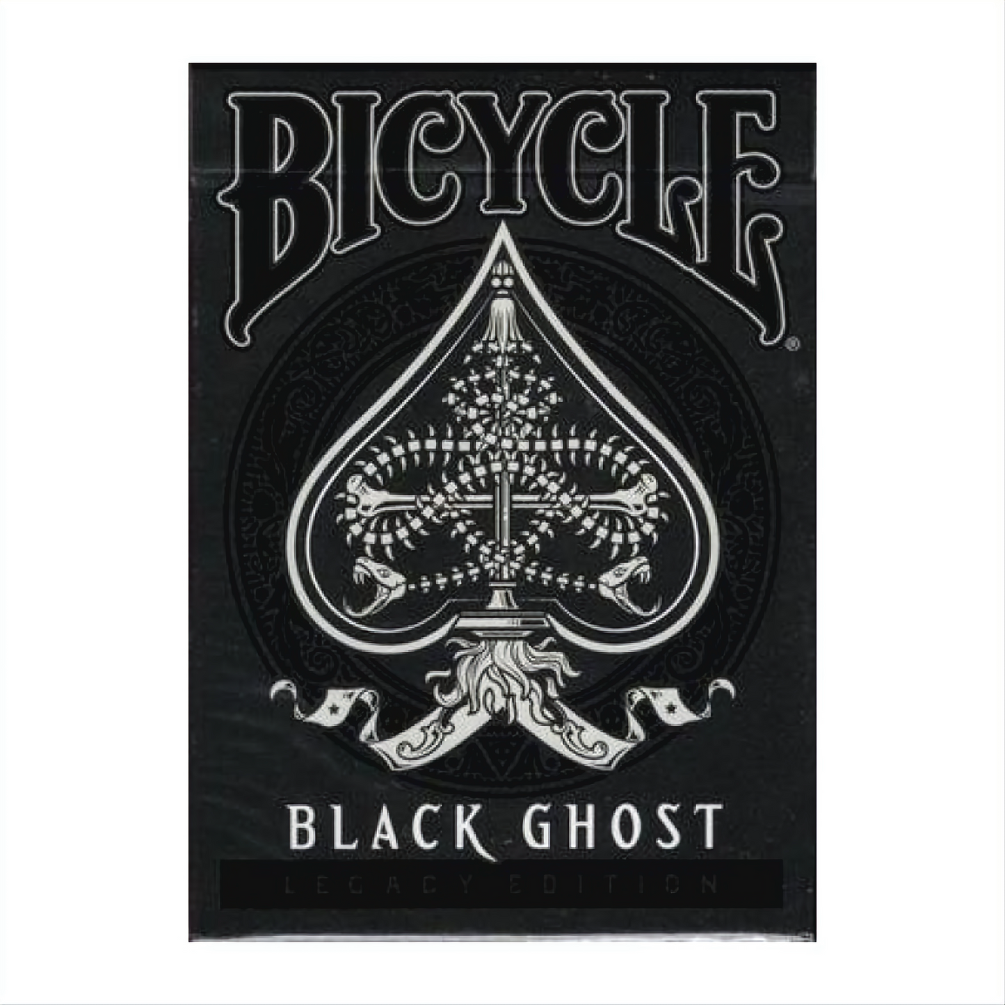 Black Ghost Legacy V2 by Ellusionist Playing Cards , Poker , Magic , Cardistry , Singapore