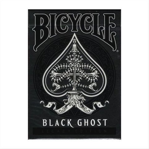 Black Ghost Legacy V2 by Ellusionist Playing Cards , Poker , Magic , Cardistry , Singapore