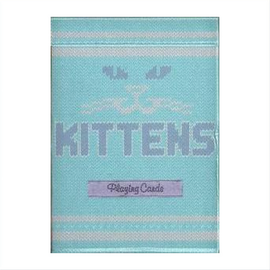 Blue Kittens by Ellusionist Playing Cards , Poker , Magic , Cardistry Singapore