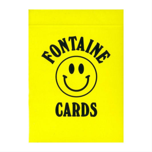 Fontaine Chinatown (Yellow) : Playing cards, Poker, Magic, Cardistry, Singapore