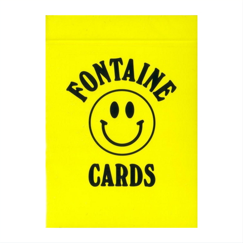 Fontaine Chinatown (Yellow) : Playing cards, Poker, Magic, Cardistry, Singapore