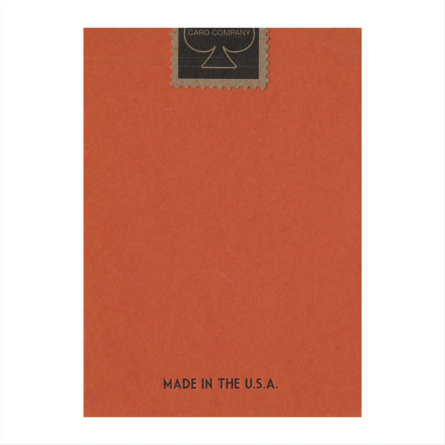 Ace Fulton's Casino, Vintage Back Orange by Dan & Dave : Playing Cards, Poker, Magic, Cardistry, Singapore