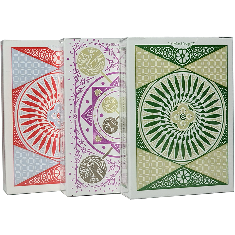 Tally-Ho Seasonal Flowers (Bamboo,Orchid,Plum Blossom) : Playing Cards, Poker, Magic, Cardistry, Singapore