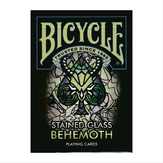 Bicycle Stained Glass Behemoth Playing Cards , Poker , Magic , Cardistry , Singapore