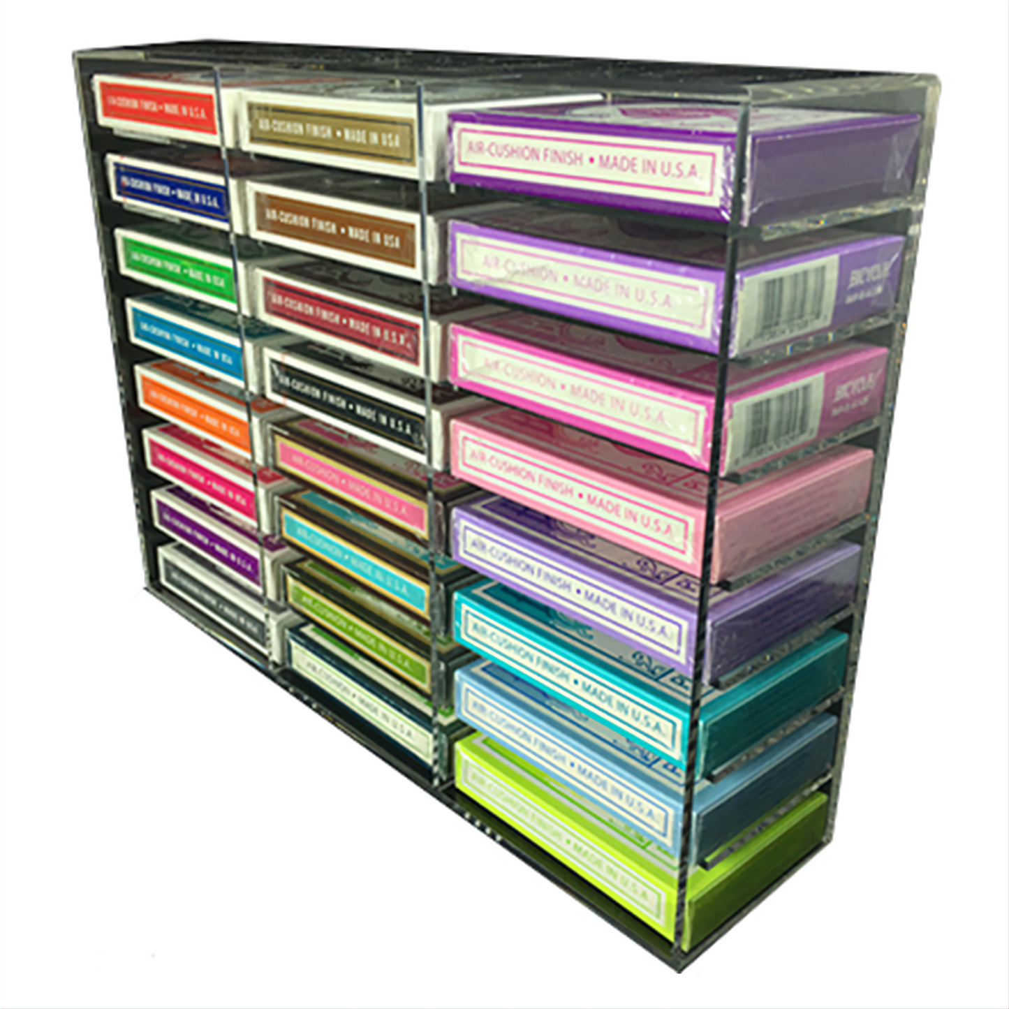 Carat XDR24 Deck Display Rack by Carat Case Creations : Playing Cards, Poker, Magic, Cardistry, Singapore