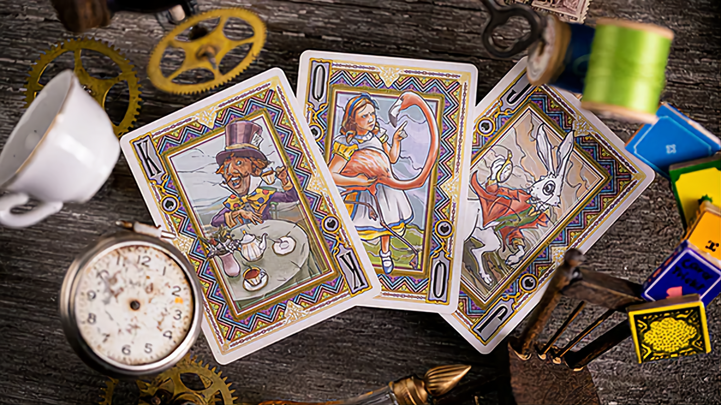 Alice in Wonderland Playing Cards by Kings Wild Project