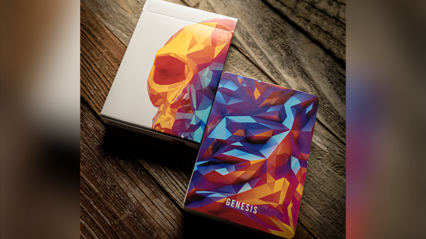 Memento Mori Genesis Playing Cards by Chris Ramsay: Poker, Magic, Cardistry,singapore