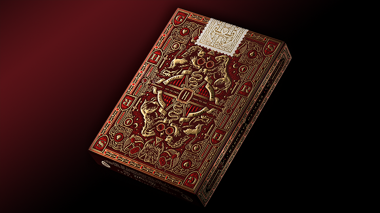 Harry Potter (Red Gryffindor) by theory11 : Playing cards, Poker, Magic, Cardistry,singapore