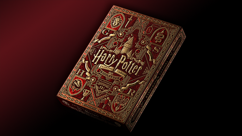 Harry Potter (Red Gryffindor) by theory11 : Playing cards, Poker, Magic, Cardistry,singapore