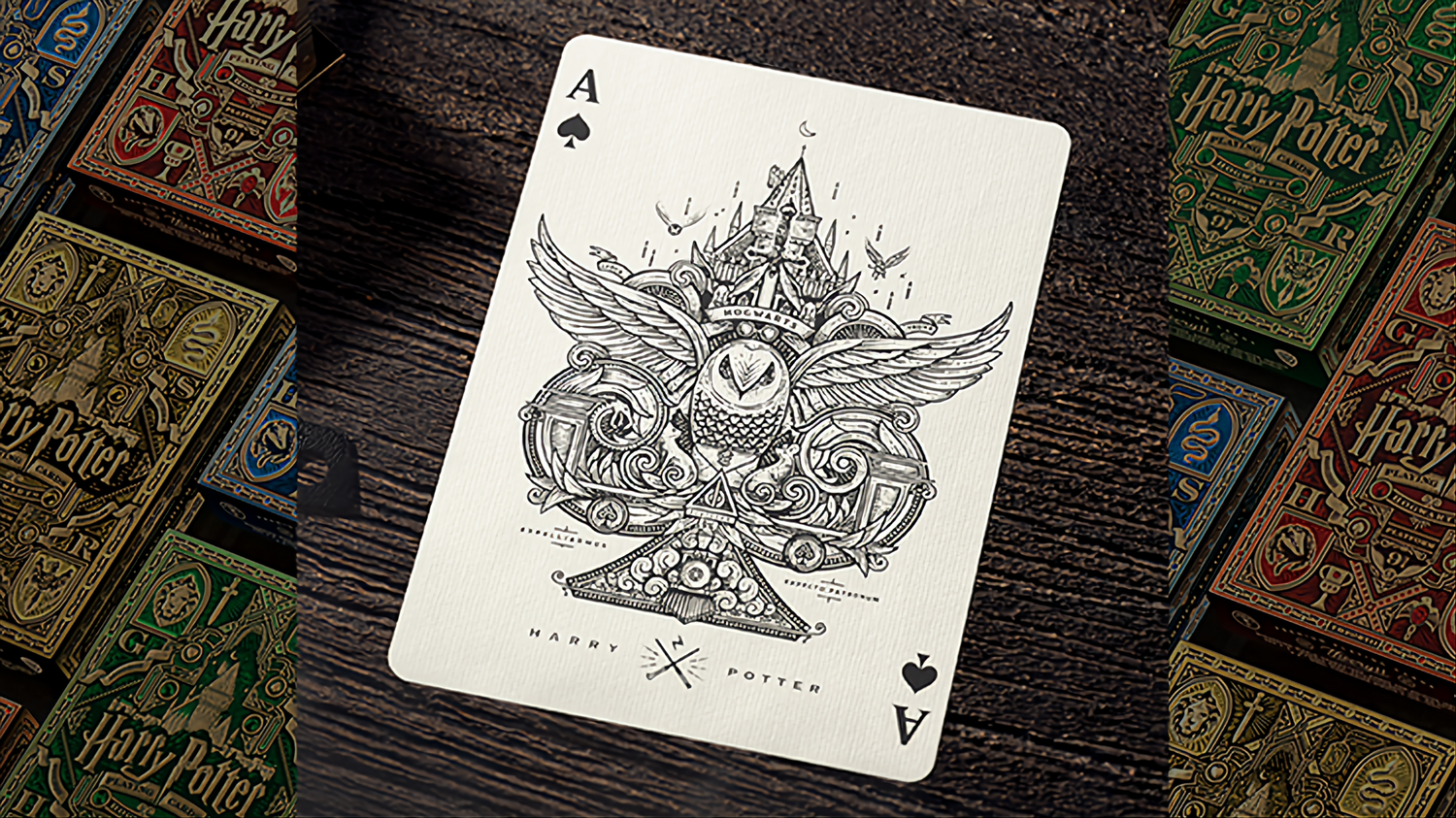 Harry Potter (Blue Ravenclaw) by theory11 : Playing cards, Poker, Magic, Cardistry,singapore