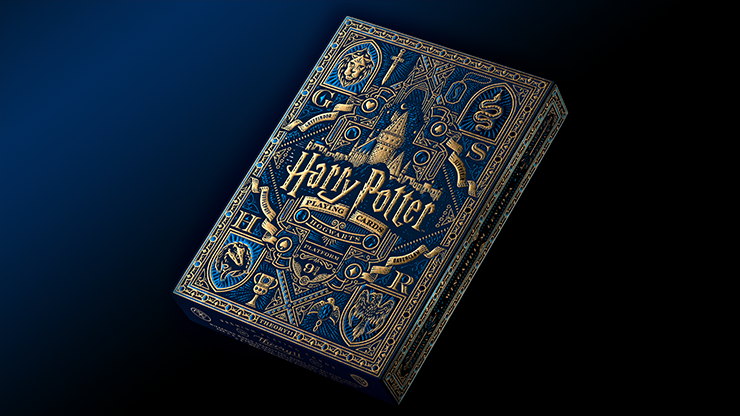 Harry Potter (Blue Ravenclaw) by theory11 : Playing cards, Poker, Magic, Cardistry,singapore