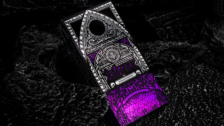 Inferno Violet Vengeance Edition by Darkside Playing Card Co. : Playing Cards, Poker, Magic, Cardistry,singapore