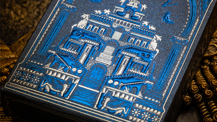 Babylon (Cerulean Blue) Playing Cards