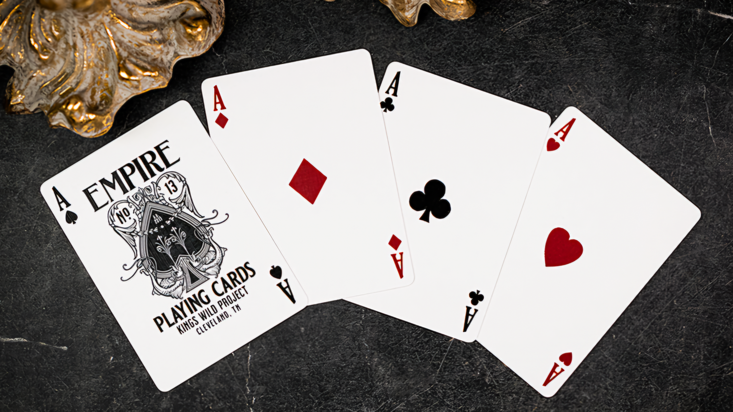 Limited Empire Playing Cards by Kings Wild Project: Poker, Magic, Cardistry,singapore