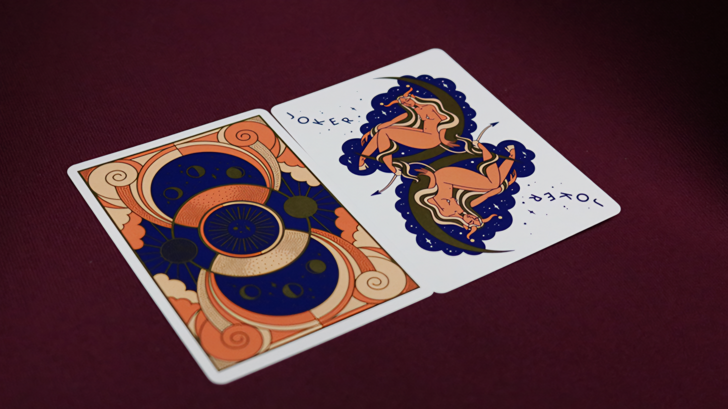 Lady moon V2 by Art of Play : Playing Cards, Poker, Magic, Cardistry,singapore