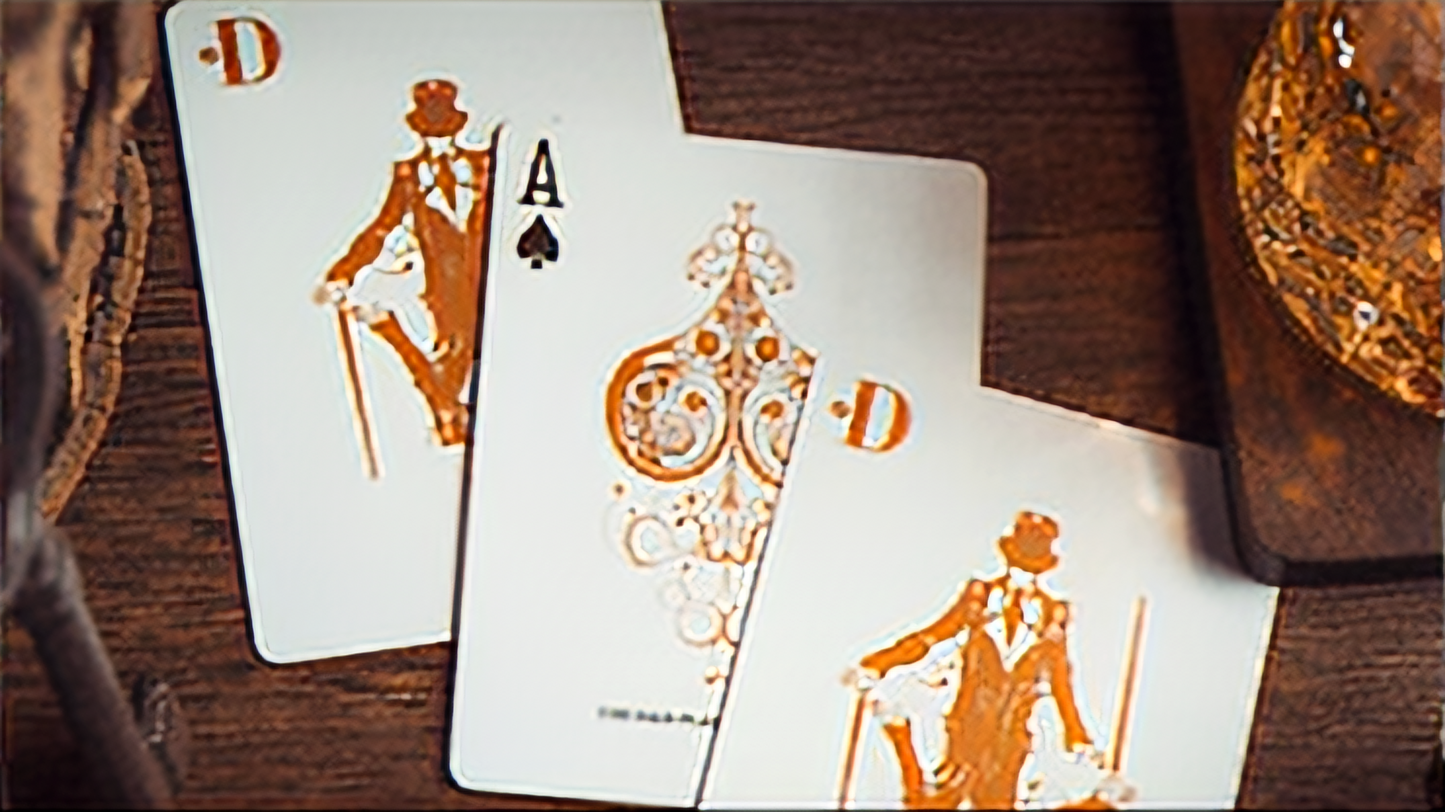 Smoke & Mirror (Bronze) Deluxe by Dan & Dave : Playing Cards, Poker, Magic, Cardistry,singapore