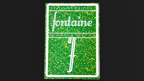 Fontaine Fantasies: Splatter : Playing Cards, Poker, Magic, Cardistry,singapore