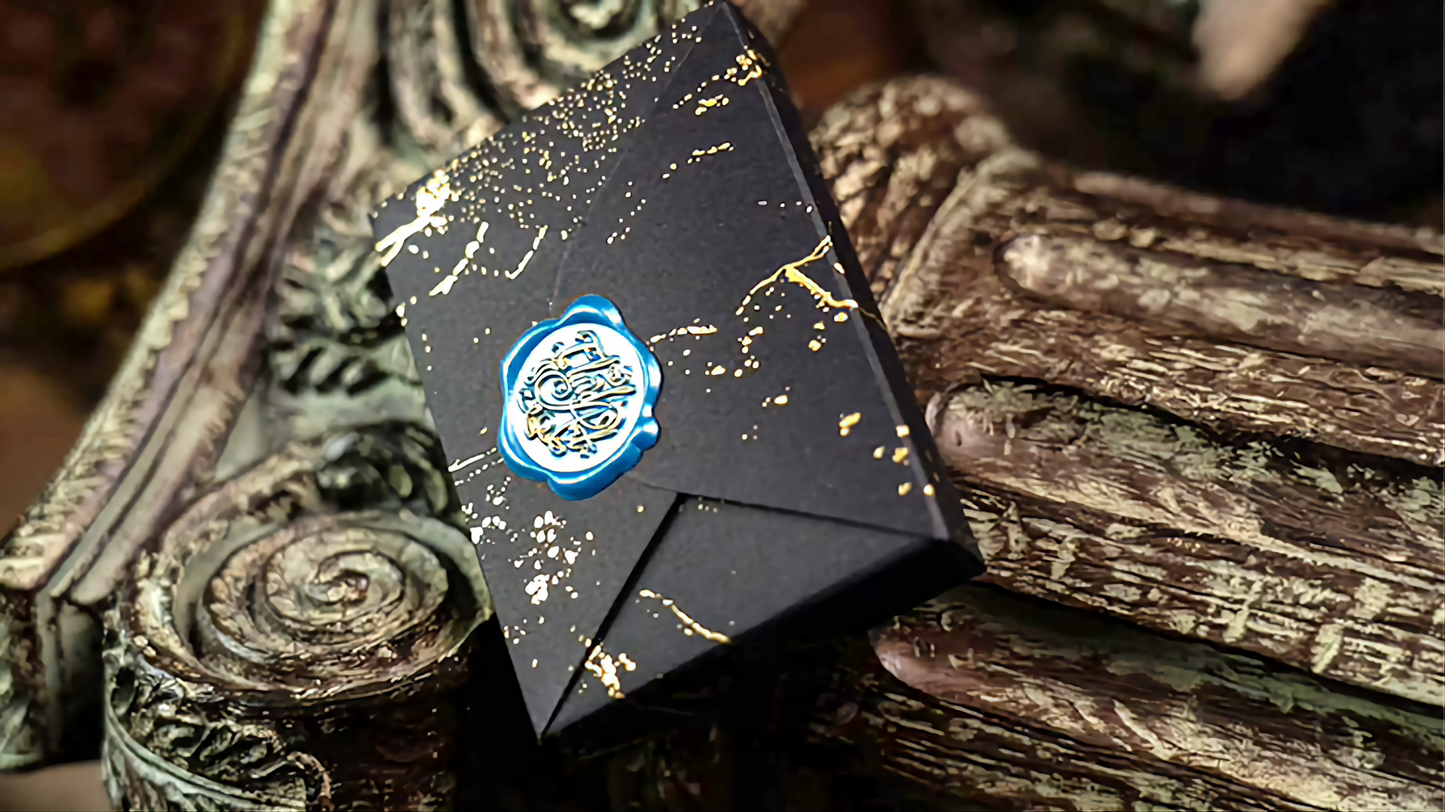 Fluid Art Blue (Luxury Edition) by TCC : Playing Cards, Poker, Magic, Cardistry,Singapore