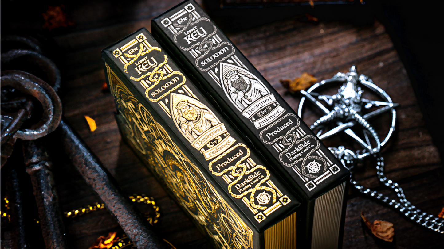 The Keys of Solomon (Golden Grimoire) by Riffle Shuffle : Playing Cards, Poker, Magic, Cardistry