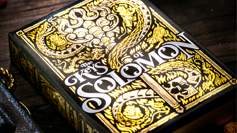 The Keys of Solomon (Golden Grimoire) by Riffle Shuffle : Playing Cards, Poker, Magic, Cardistry