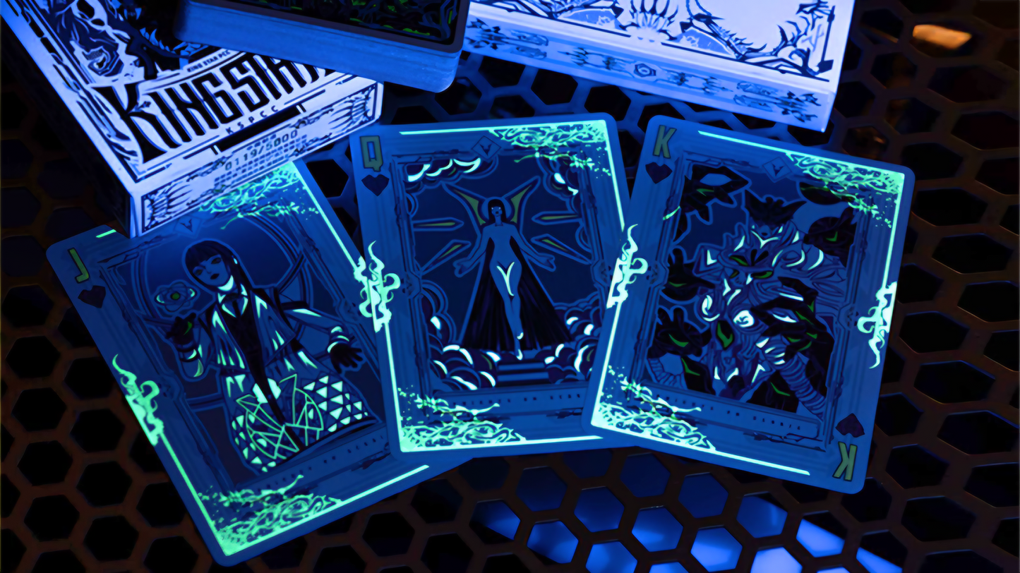 Knights on Debris (Abyss) Playing Cards by King Star: Poker, Magic, Cardistry,singapore