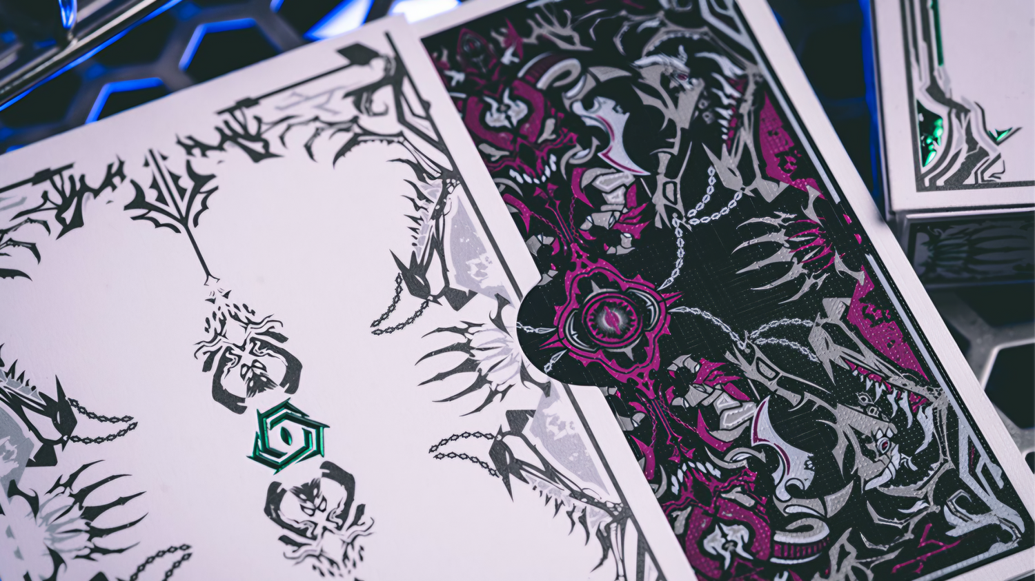 Knights on Debris (Abyss) Playing Cards by King Star: Poker, Magic, Cardistry,singapore