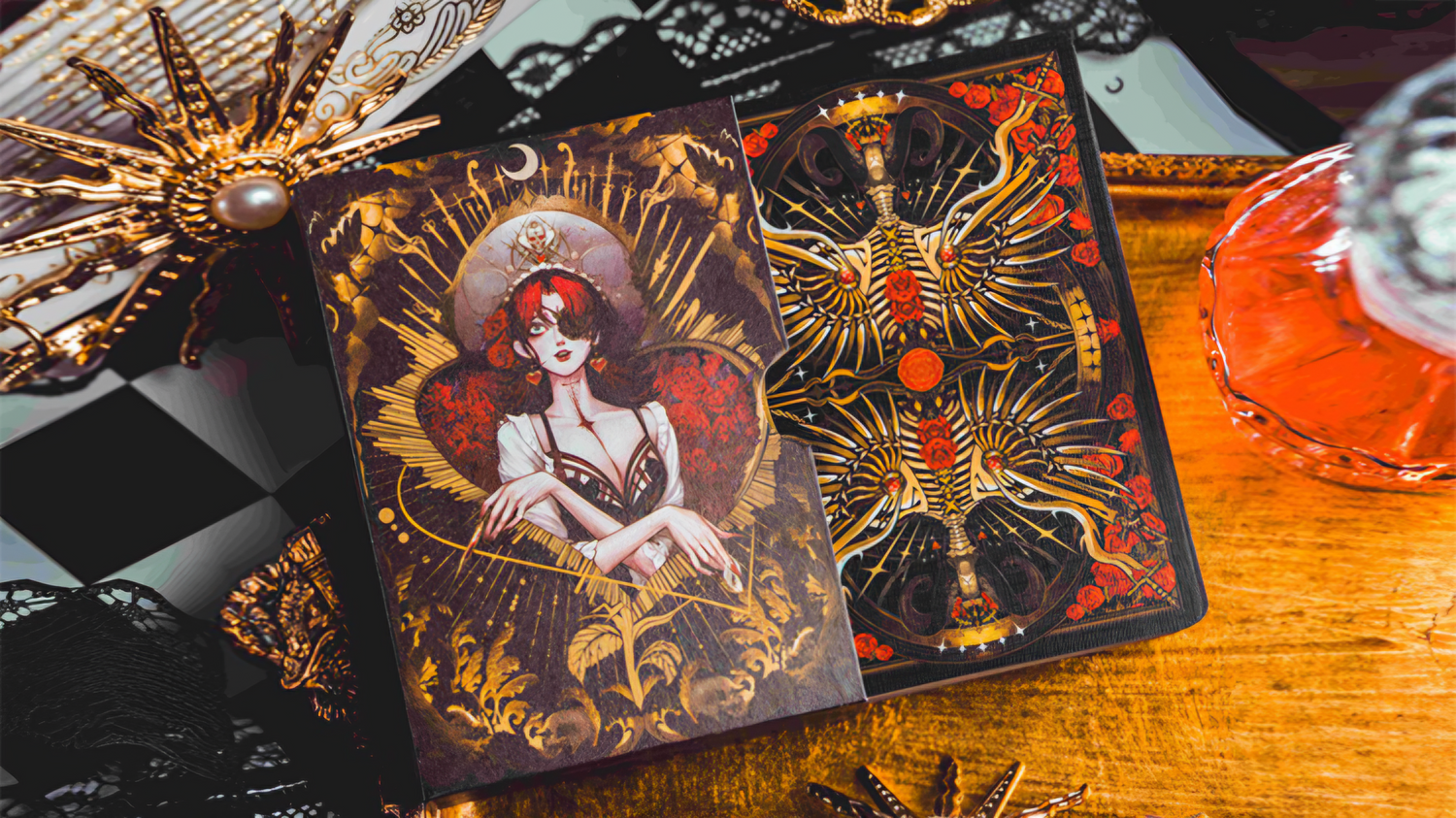 Silence V3 (Black) Playing Cards by King Star: Poker, Magic, Cardistry,singapore