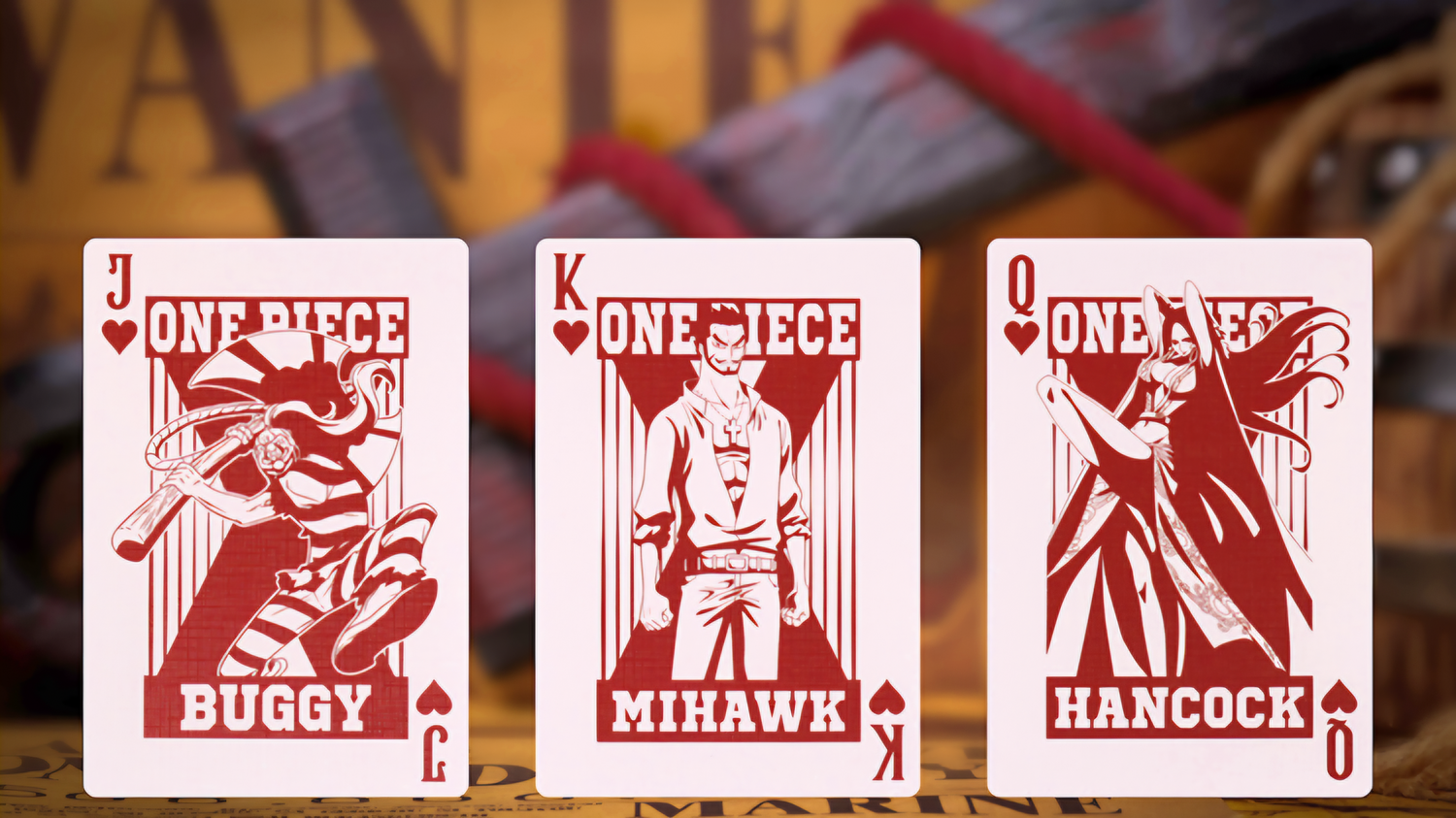 One Piece - Mihawk Playing Cards by Card Mafia: Poker, Magic, Cardistry, Singapore