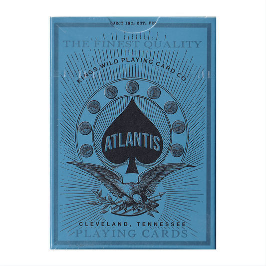 Atlantis by Kings Wild Project : Playing Cards, Poker, Magic, Cardistry,singapore